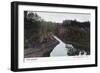 Chirk Aqueduct, Chirk, Wrexham, Wales, 1905-Walter Bentley Woodbury-Framed Giclee Print