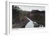 Chirk Aqueduct, Chirk, Wrexham, Wales, 1905-Walter Bentley Woodbury-Framed Giclee Print