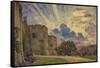 Chirk Castle (Oil on Canvas)-Philip Wilson Steer-Framed Stretched Canvas
