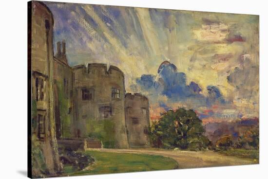 Chirk Castle (Oil on Canvas)-Philip Wilson Steer-Stretched Canvas