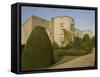 Chirk Castle, With Topiary, Wrexham, on the Border Between England and Wales, Wales, Uk-Rolf Richardson-Framed Stretched Canvas