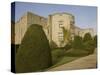 Chirk Castle, With Topiary, Wrexham, on the Border Between England and Wales, Wales, Uk-Rolf Richardson-Stretched Canvas