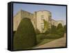 Chirk Castle, With Topiary, Wrexham, on the Border Between England and Wales, Wales, Uk-Rolf Richardson-Framed Stretched Canvas