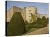 Chirk Castle, With Topiary, Wrexham, on the Border Between England and Wales, Wales, Uk-Rolf Richardson-Stretched Canvas