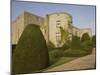 Chirk Castle, With Topiary, Wrexham, on the Border Between England and Wales, Wales, Uk-Rolf Richardson-Mounted Photographic Print