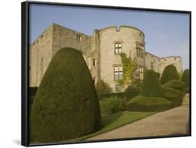 Chirk Castle, With Topiary, Wrexham, on the Border Between England and Wales, Wales, Uk-Rolf Richardson-Framed Photographic Print