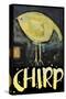 Chirp Poster-Tim Nyberg-Stretched Canvas