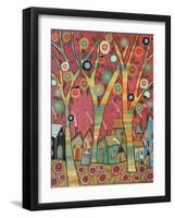 Chirpy Village 1-Karla Gerard-Framed Giclee Print