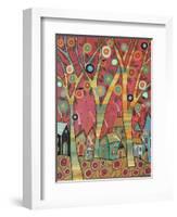 Chirpy Village 1-Karla Gerard-Framed Giclee Print