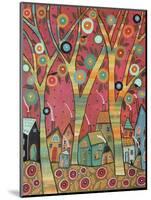 Chirpy Village 1-Karla Gerard-Mounted Giclee Print