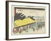 Chiryu, 1837-1844-Utagawa Hiroshige-Framed Giclee Print