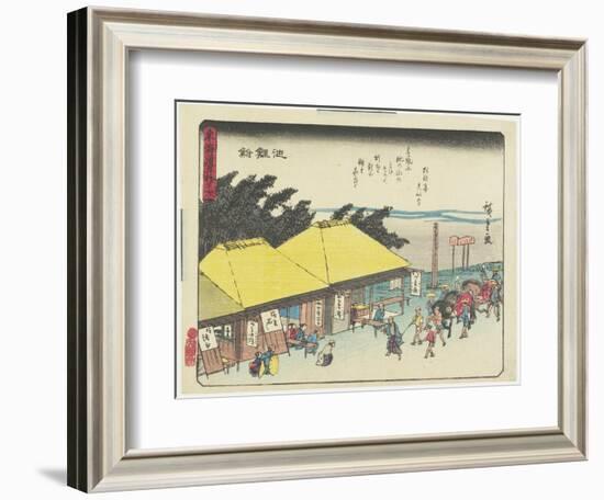 Chiryu, 1837-1844-Utagawa Hiroshige-Framed Giclee Print