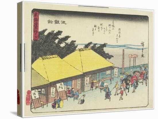 Chiryu, 1837-1844-Utagawa Hiroshige-Stretched Canvas