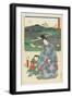 Chiryu, April 1855-Utagawa Hiroshige-Framed Giclee Print