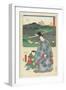 Chiryu, April 1855-Utagawa Hiroshige-Framed Giclee Print