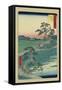 Chiryu-Ando Hiroshige-Framed Stretched Canvas