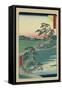 Chiryu-Ando Hiroshige-Framed Stretched Canvas