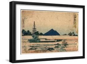 Chiryu-Katsushika Hokusai-Framed Giclee Print