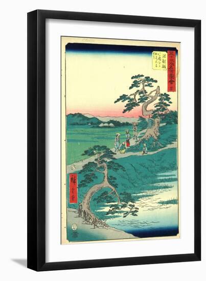 Chiryu-Utagawa Hiroshige-Framed Giclee Print