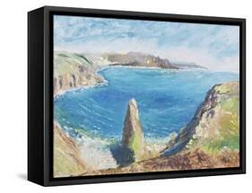 Chisel Rock Bay, 1997-Patricia Espir-Framed Stretched Canvas