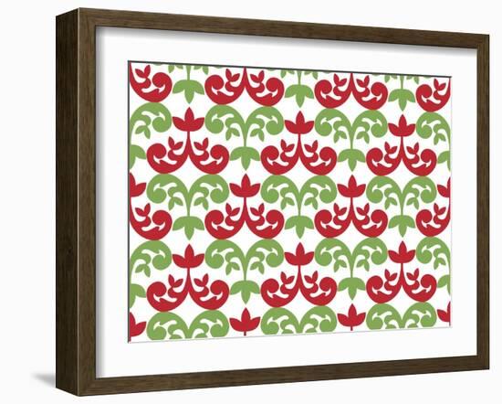 Chistmas Mistletoe-Joanne Paynter Design-Framed Giclee Print