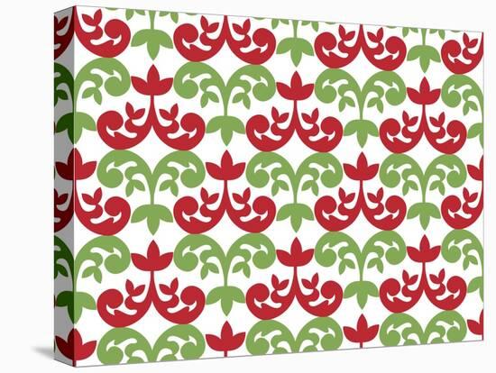 Chistmas Mistletoe-Joanne Paynter Design-Stretched Canvas