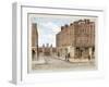 Chiswell Street with Entrance to the Royal Artillery Company's Ground, Finsbury, London, 1880-null-Framed Giclee Print