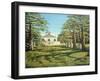 Chiswick House, 1985-Liz Wright-Framed Giclee Print