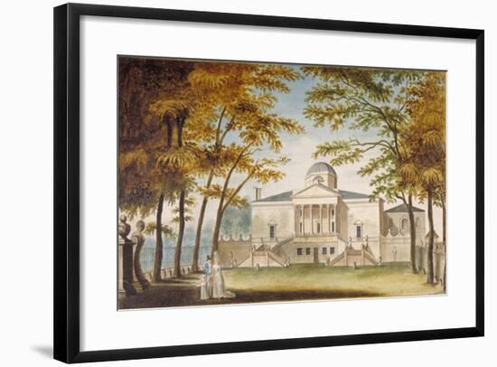 Chiswick House, Chiswick, Hounslow, London, C1810-null-Framed Giclee Print