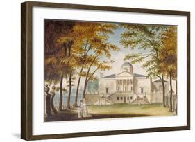 Chiswick House, Chiswick, Hounslow, London, C1810-null-Framed Giclee Print