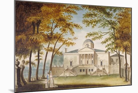 Chiswick House, Chiswick, Hounslow, London, C1810-null-Mounted Giclee Print