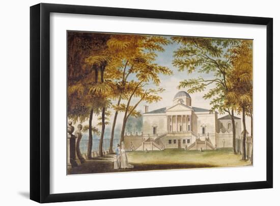 Chiswick House, Chiswick, Hounslow, London, C1810-null-Framed Giclee Print