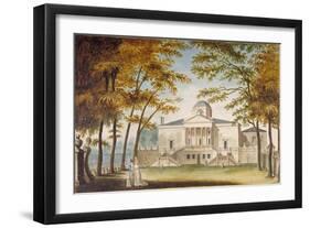 Chiswick House, Chiswick, Hounslow, London, C1810-null-Framed Giclee Print