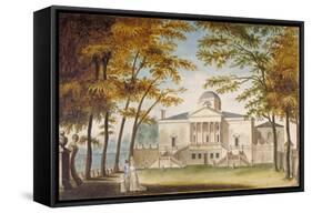 Chiswick House, Chiswick, Hounslow, London, C1810-null-Framed Stretched Canvas