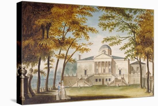 Chiswick House, Chiswick, Hounslow, London, C1810-null-Stretched Canvas