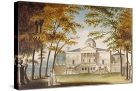 Chiswick House, Chiswick, Hounslow, London, C1810-null-Stretched Canvas