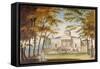 Chiswick House, Chiswick, Hounslow, London, C1810-null-Framed Stretched Canvas