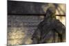 Chiswick House, Chiswick, London. Detail of Rusticated Wall and Male Statue-Richard Bryant-Mounted Photographic Print