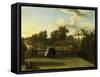 Chiswick House, Middlesex, 1741-William Hogarth-Framed Stretched Canvas