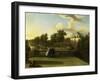 Chiswick House, Middlesex, 1741-William Hogarth-Framed Giclee Print