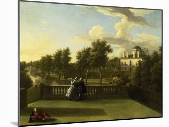 Chiswick House, Middlesex, 1741-William Hogarth-Mounted Giclee Print