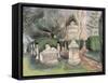 Chiswick House: Statues-Mary Kuper-Framed Stretched Canvas