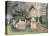 Chiswick House: Statues-Mary Kuper-Stretched Canvas