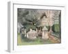 Chiswick House: Statues-Mary Kuper-Framed Giclee Print