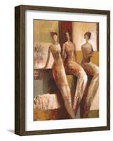 Chit Chat-Marc Taylor-Framed Art Print