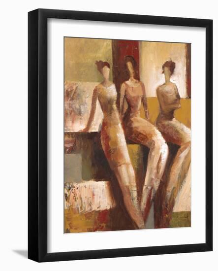 Chit Chat-Marc Taylor-Framed Art Print