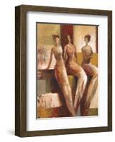 Chit Chat-Marc Taylor-Framed Art Print