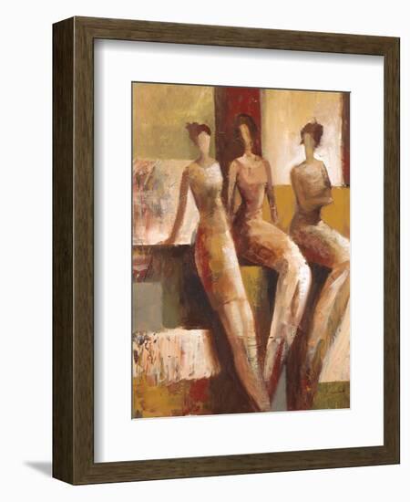 Chit Chat-Marc Taylor-Framed Art Print