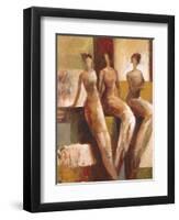 Chit Chat-Marc Taylor-Framed Art Print