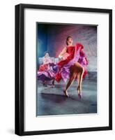 Chita Rivera and Liane Plane Dancing in a Scene from the Broadway Production of West Side Story-Hank Walker-Framed Premium Photographic Print